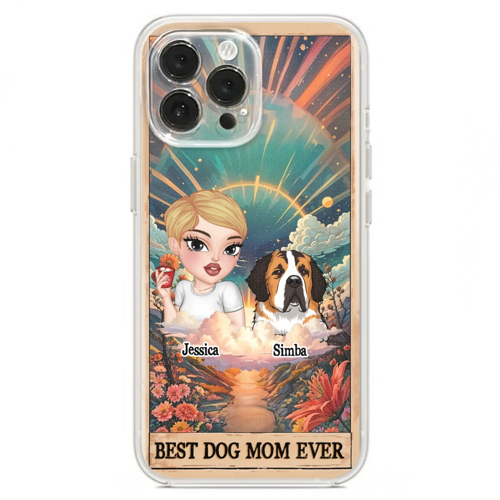 Dog Mom Tarot - Personalized Custom Phone Case - Image 20