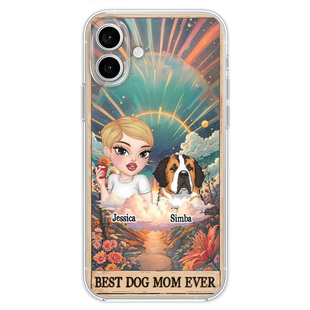 Dog Mom Tarot - Personalized Custom Phone Case - Image 26