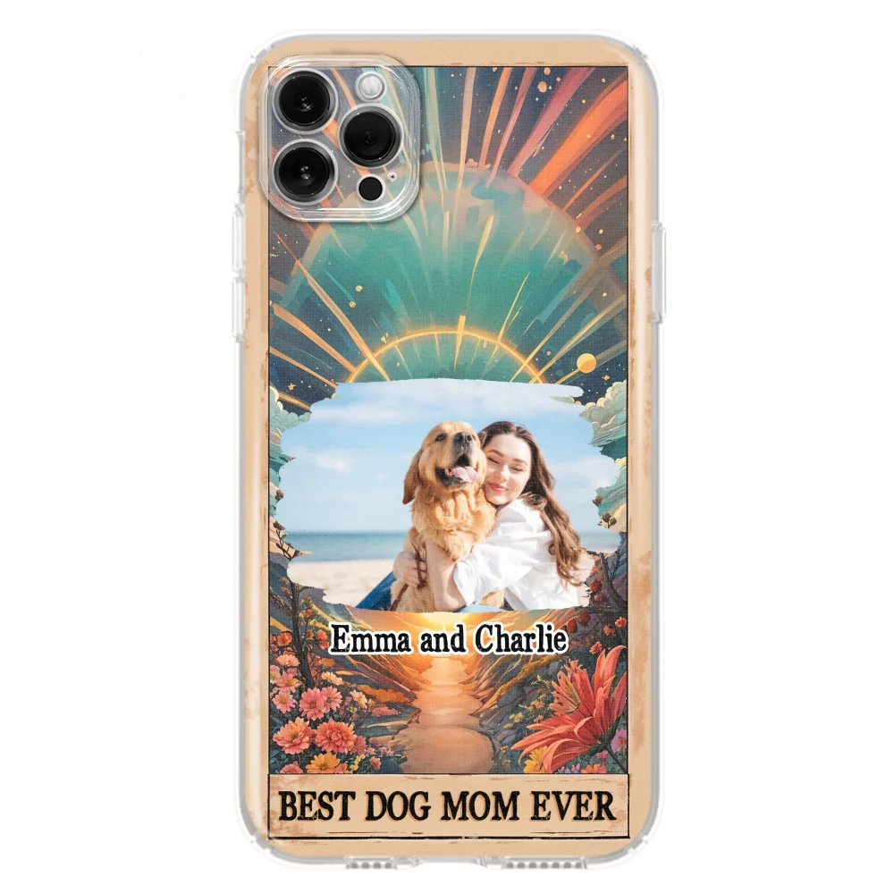 Dog Mom Tarot Photo - Personalized Custom Phone Case - Image 13