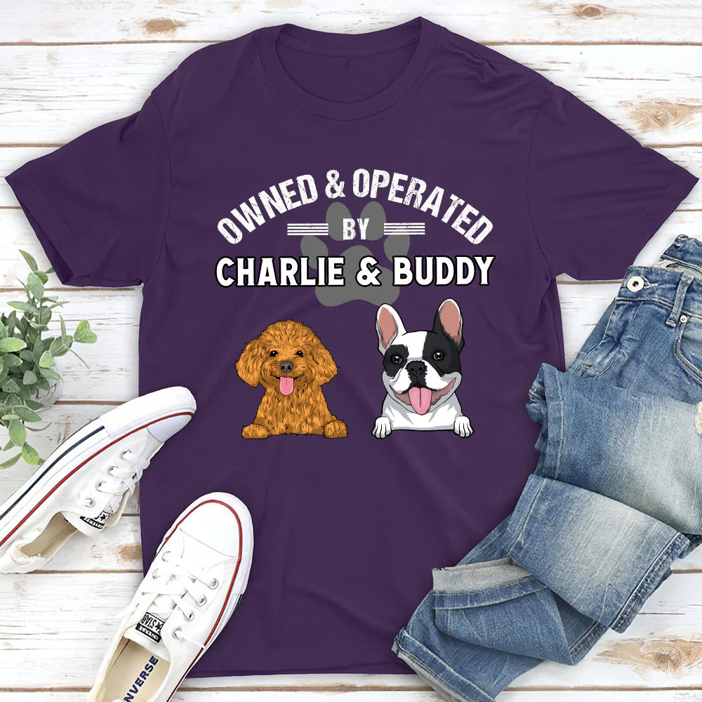 Dog Operated - Personalized Custom Unisex T-shirt - Image 3
