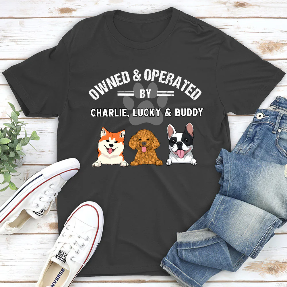 Dog Operated - Personalized Custom Unisex T-shirt - Image 4