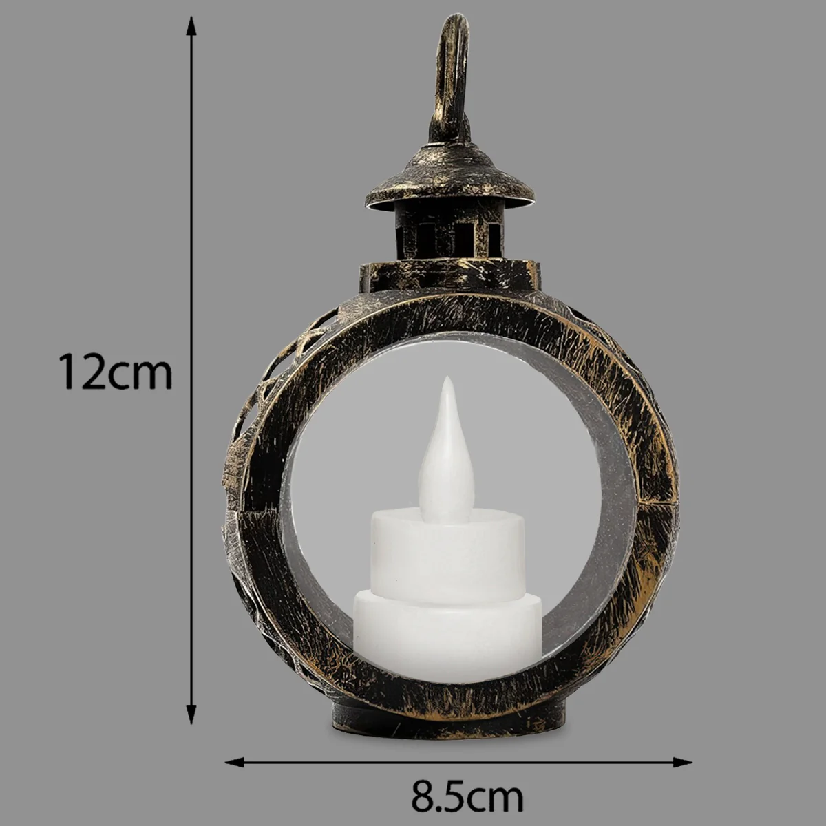 Dog Pearl Photo - Personalized Custom Christmas Lantern - Image 3