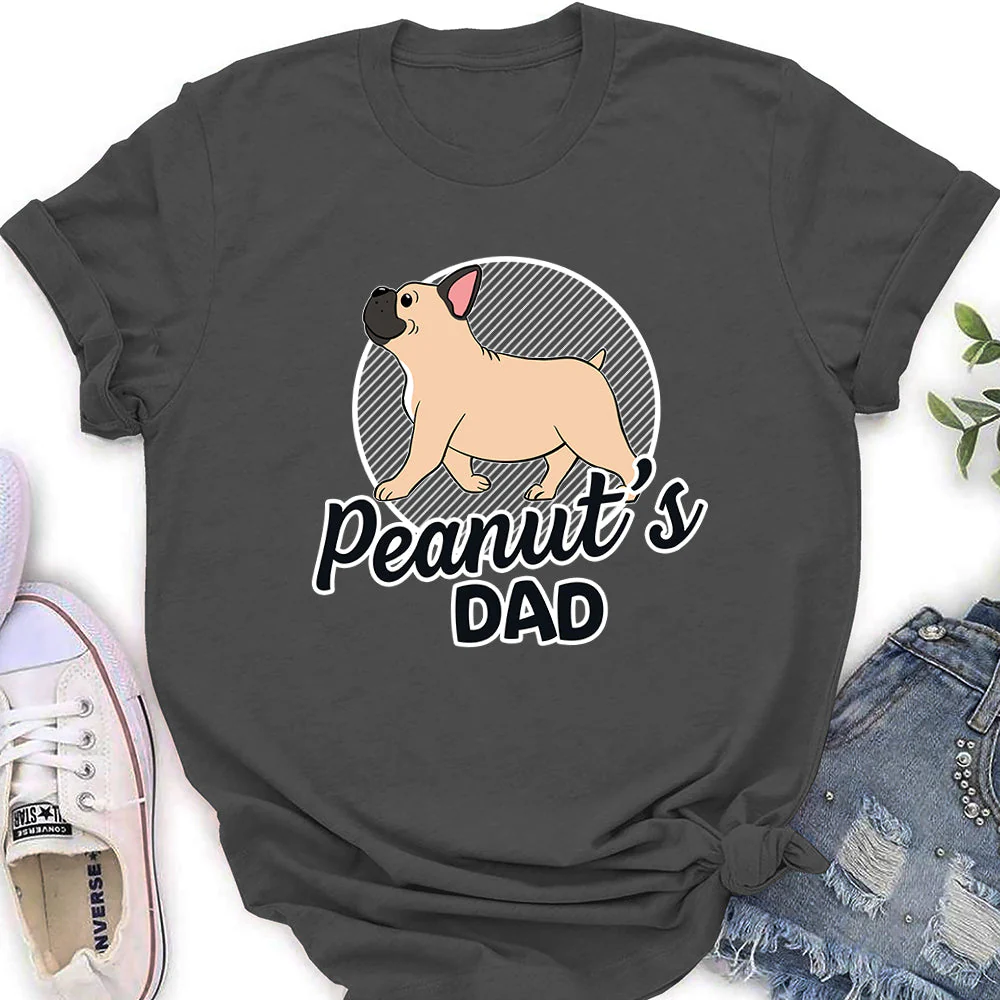 Dog‘s Human - Personalized Custom Women's T-shirt - Image 4