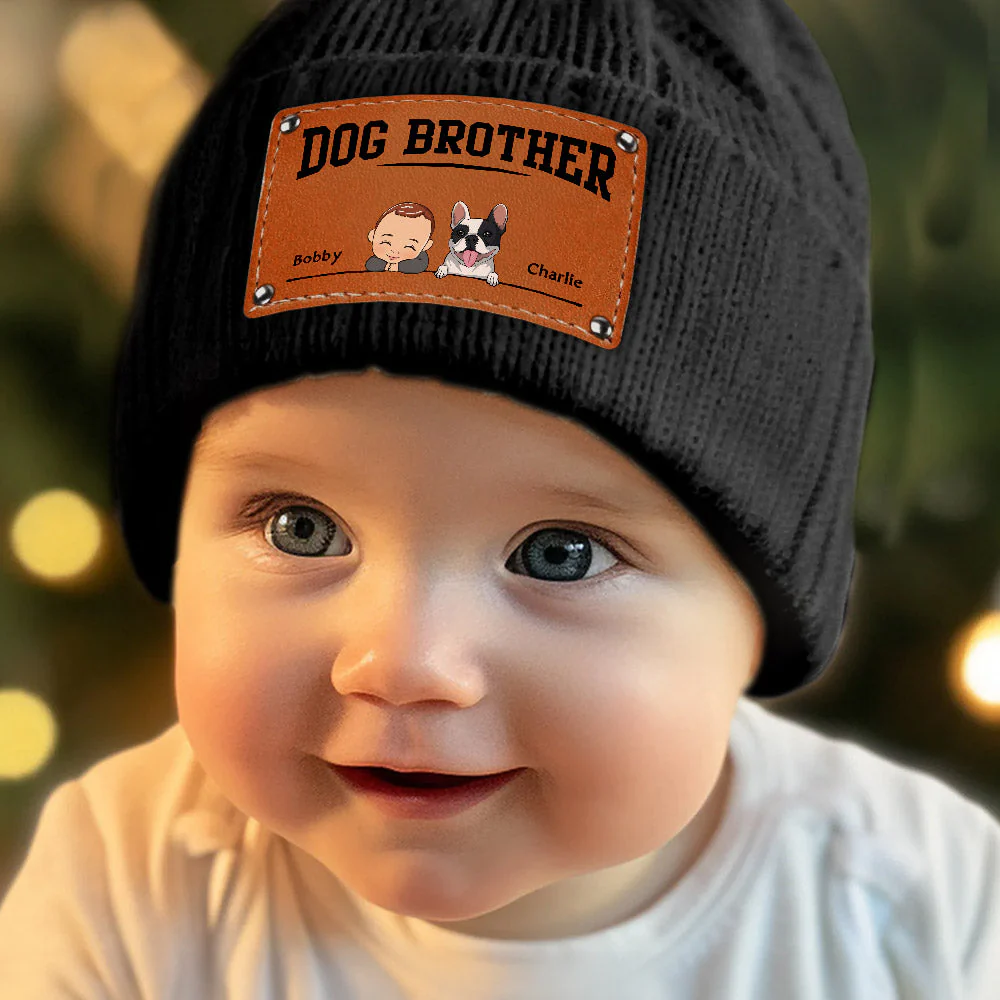 Dog Sister - Personalized Custom Beanie - Image 2