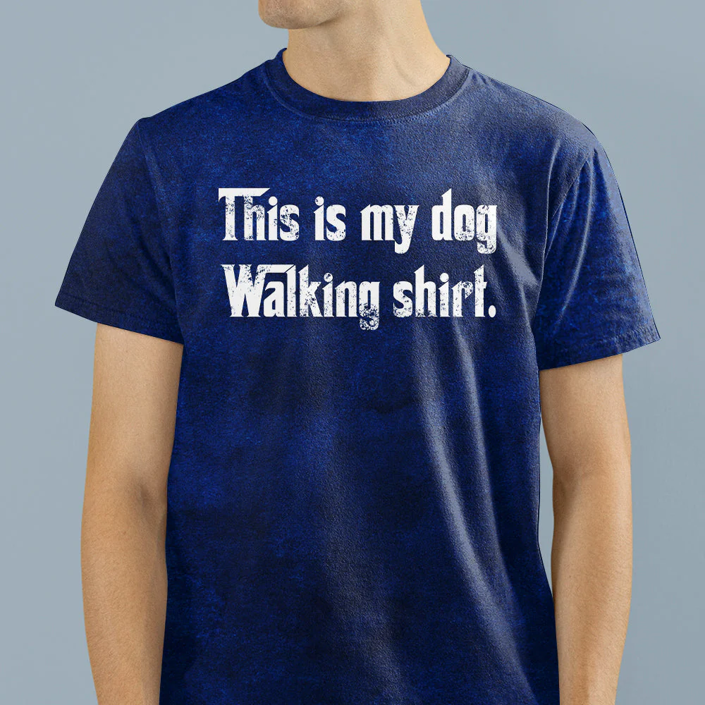 Dog Walking Shirt - Personalized Custom All-over-print T-shirt - Image 3