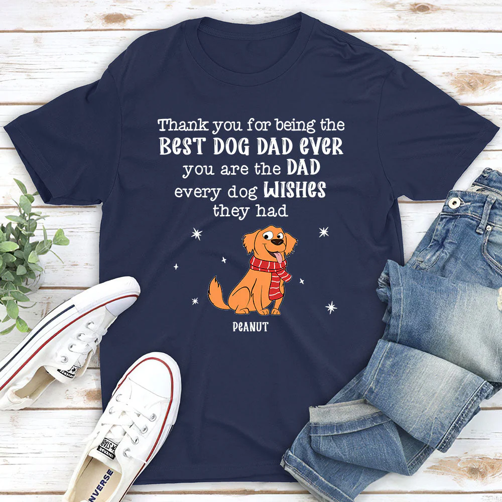 Dog Wishes - Personalized Custom Unisex T-shirt - Image 2
