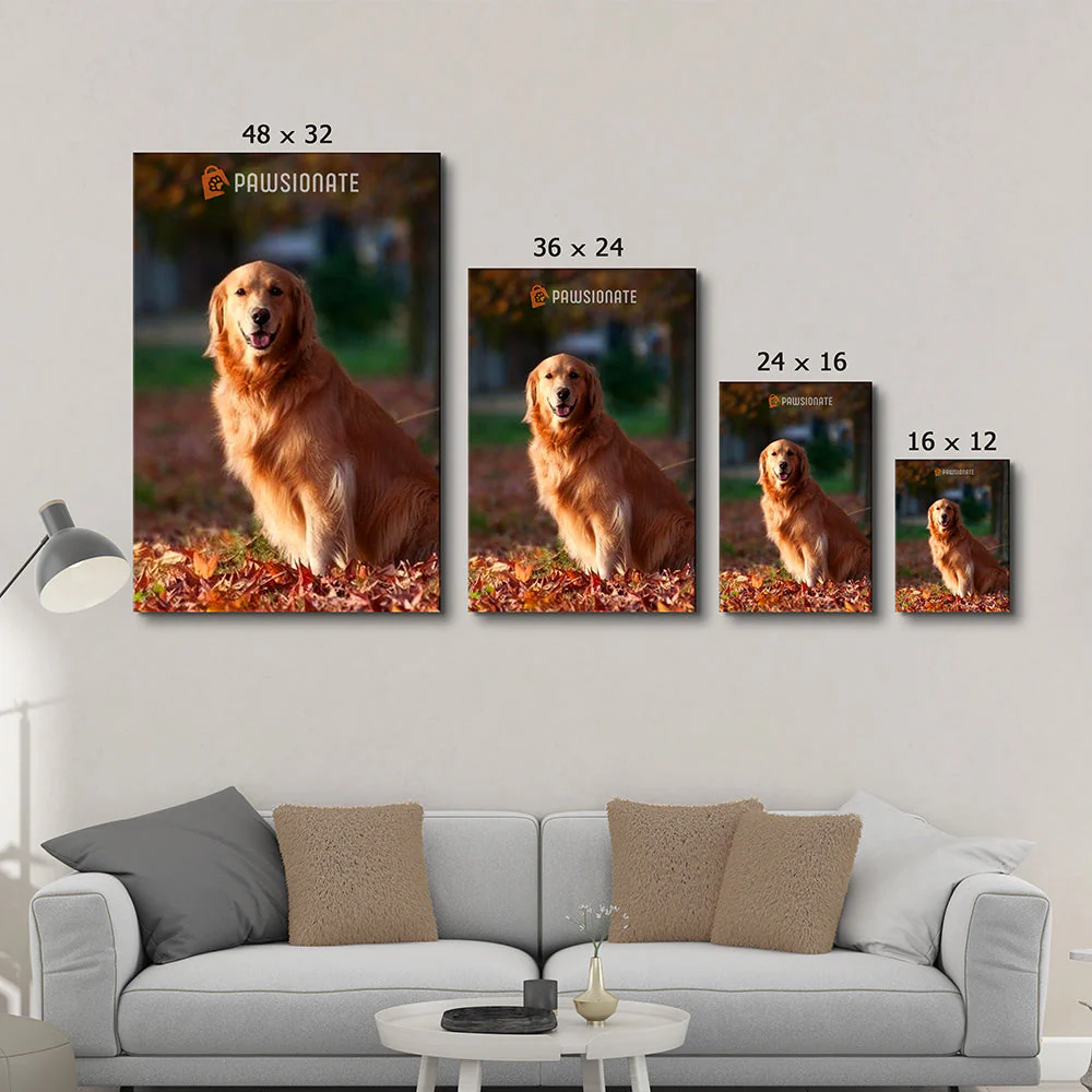Dog Yoga Class - Personalized Custom Canvas - Image 5