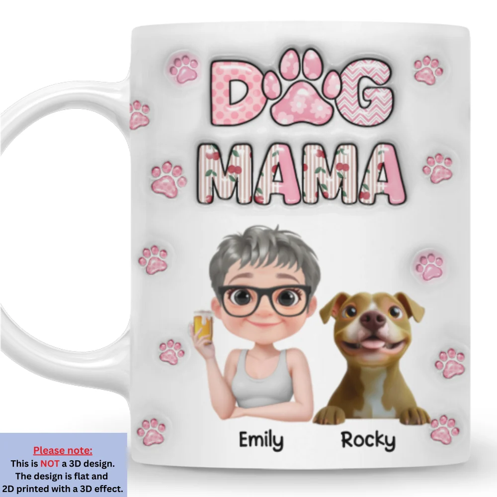 Cherry On Top - Personalized Custom 3D Inflated Effect Mug - Image 9