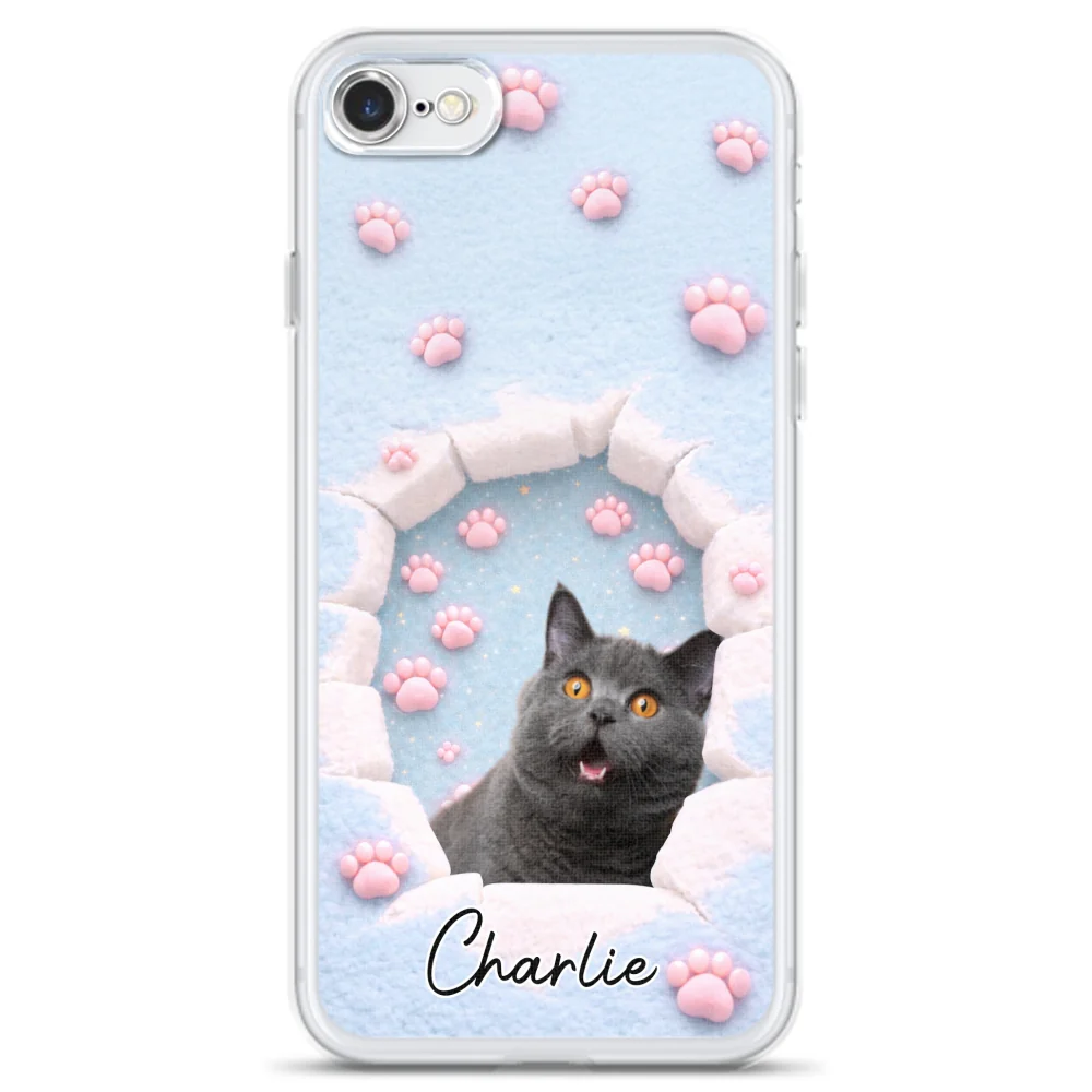 Dreaming Funny Cartoon Cats Photo - Personalized Custom Phone Case - Image 2