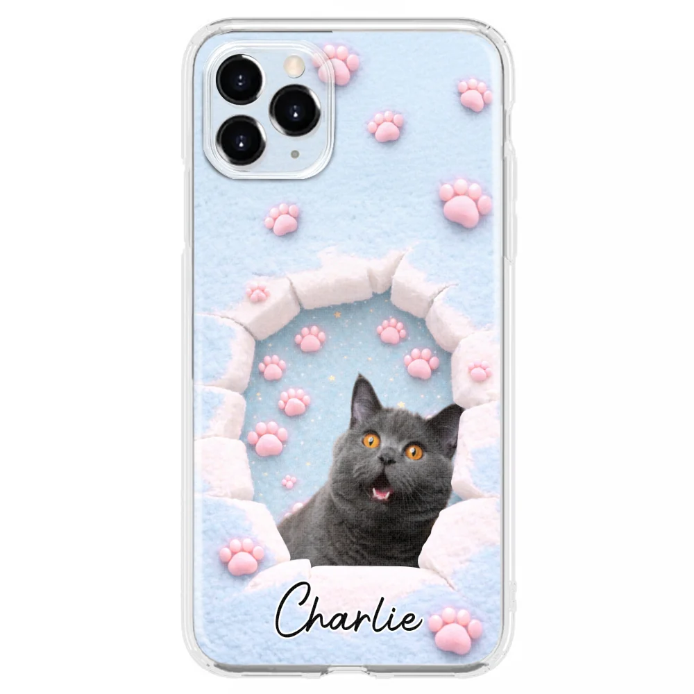 Dreaming Funny Cartoon Cats Photo - Personalized Custom Phone Case - Image 6