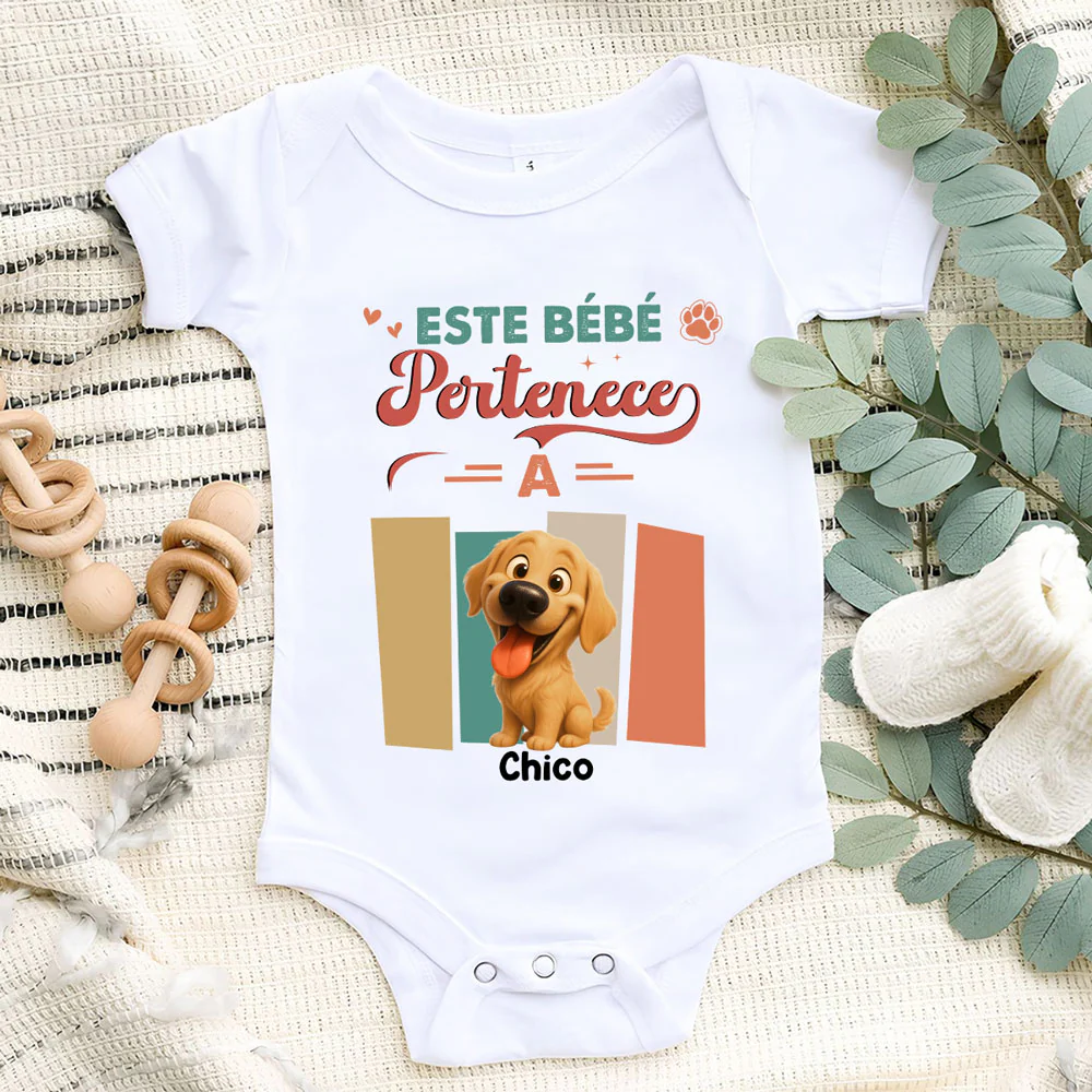 El Mejor Amigo De Los Perros - Body De Bebé Personalizado - Image 6