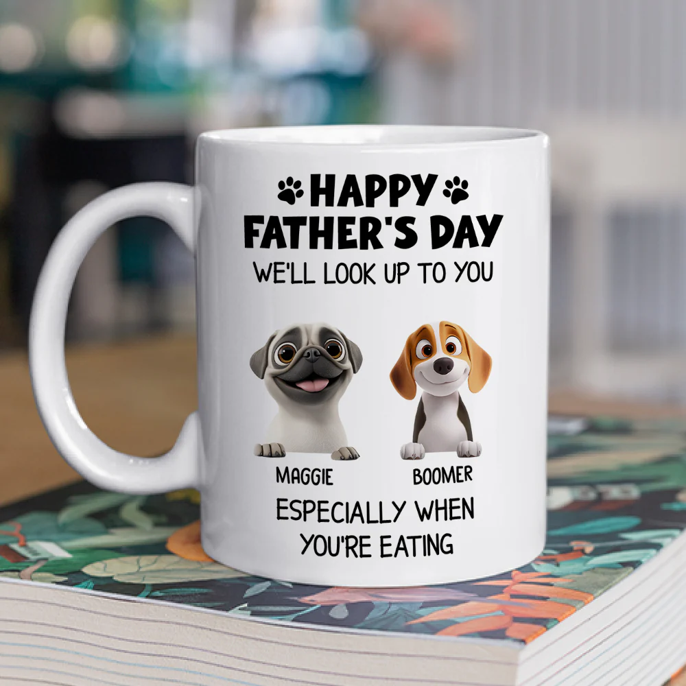 Especially When You Are Eating - Personalized Custom Coffee Mug - Image 2