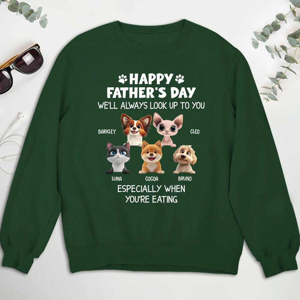 Especially When You Are Eating Ver Cat - Personalized Custom Sweatshirt - Image 4