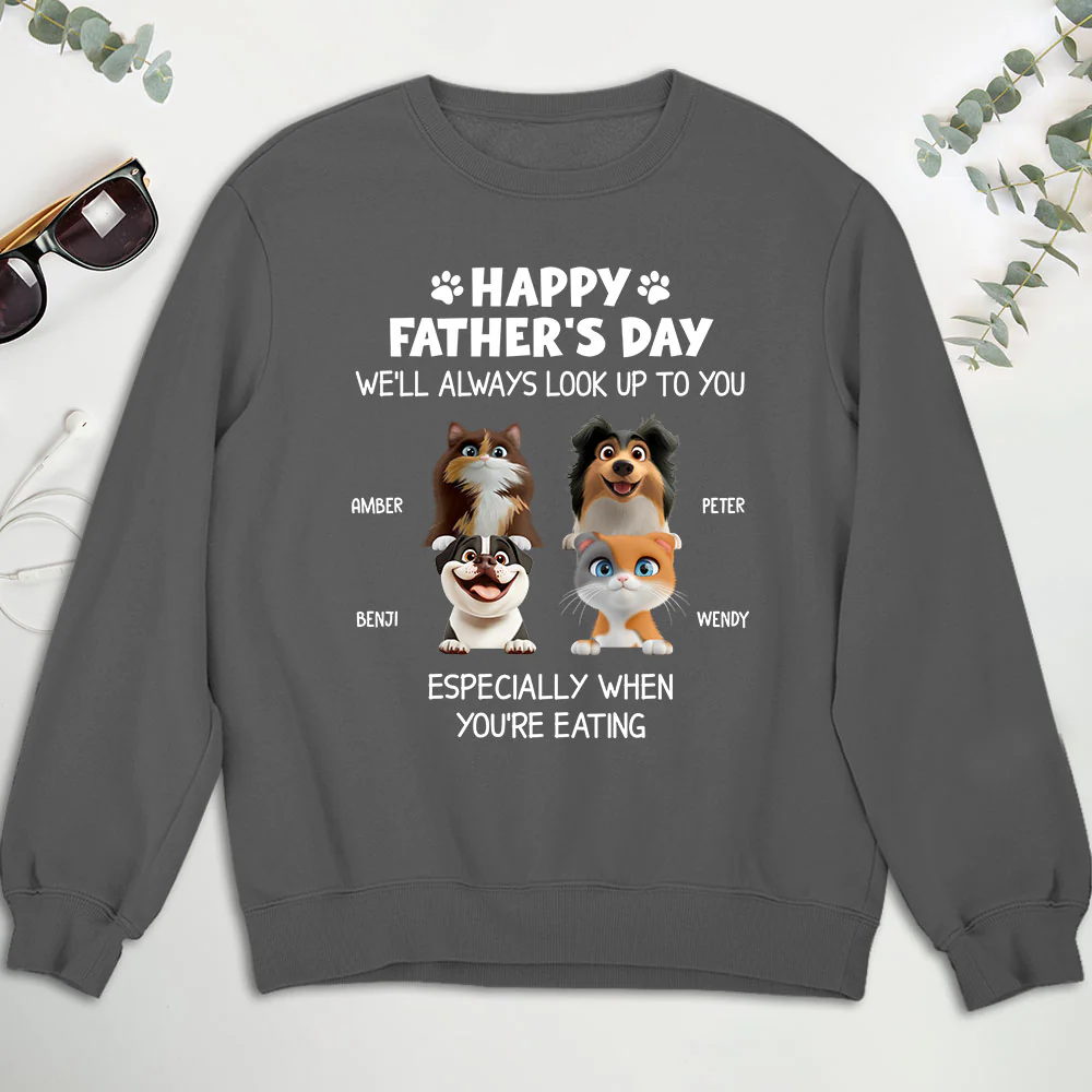Especially When You Are Eating Ver Pet - Personalized Custom Sweatshirt - Image 3
