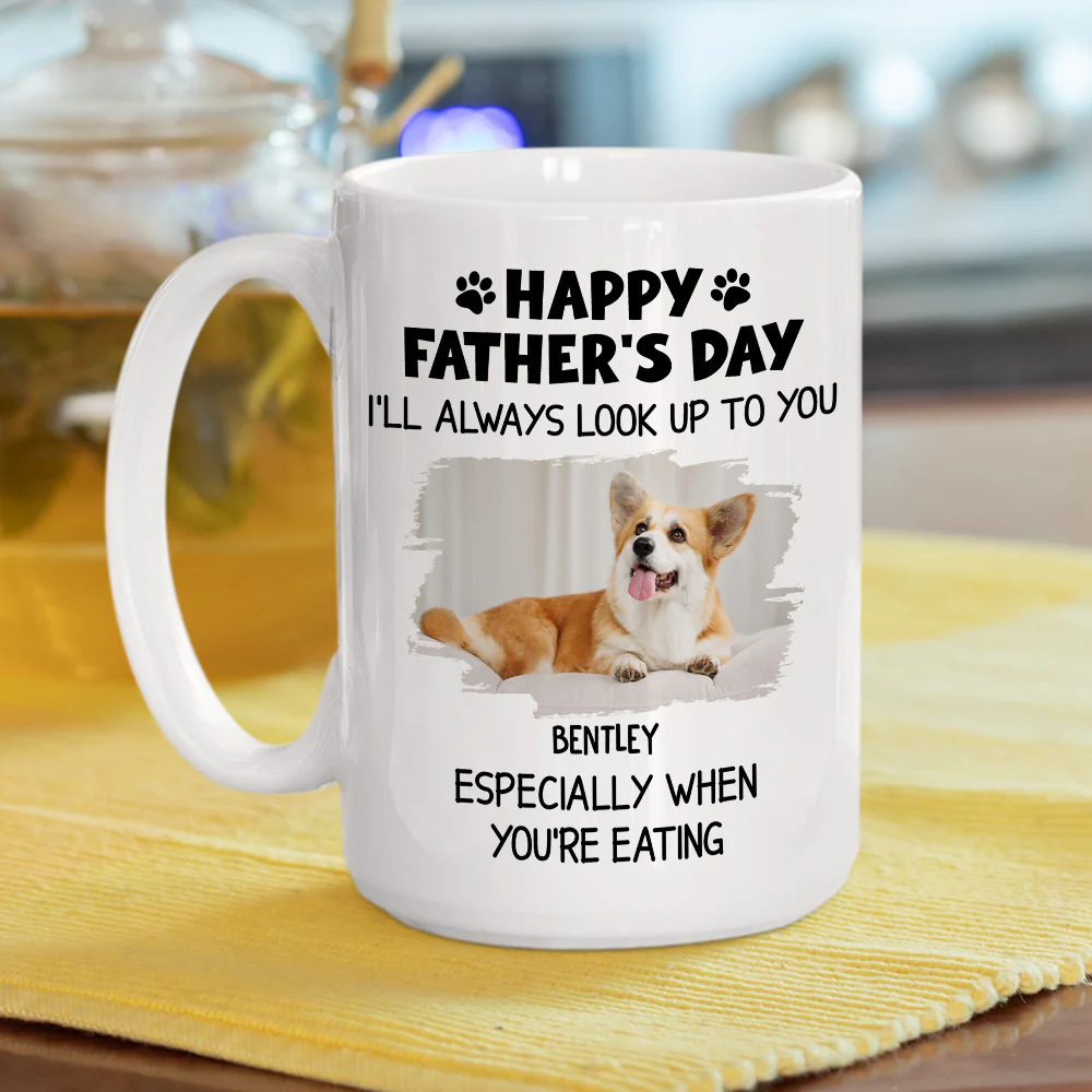 Especially When You Are Eating Ver Pet Photo - Personalized Custom Coffee Mug - Image 4