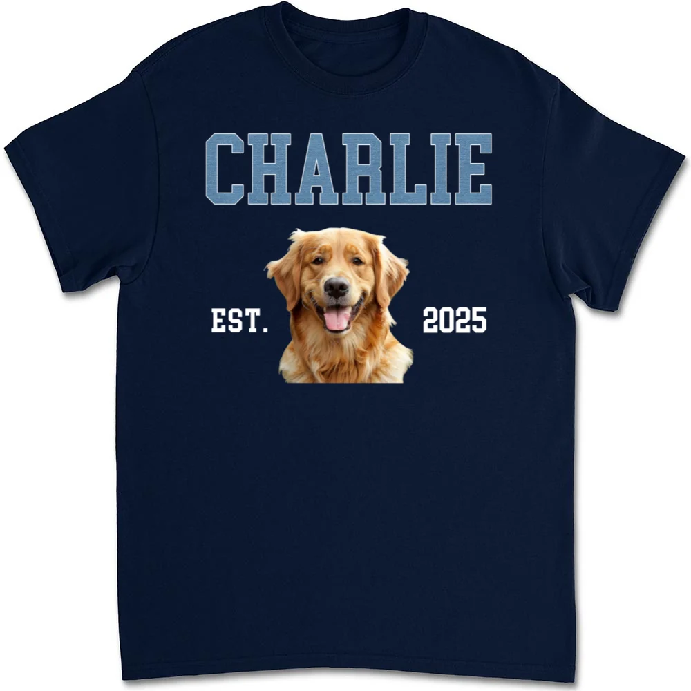 Established Since Photo - Personalized Custom Unisex T-shirt - Image 3