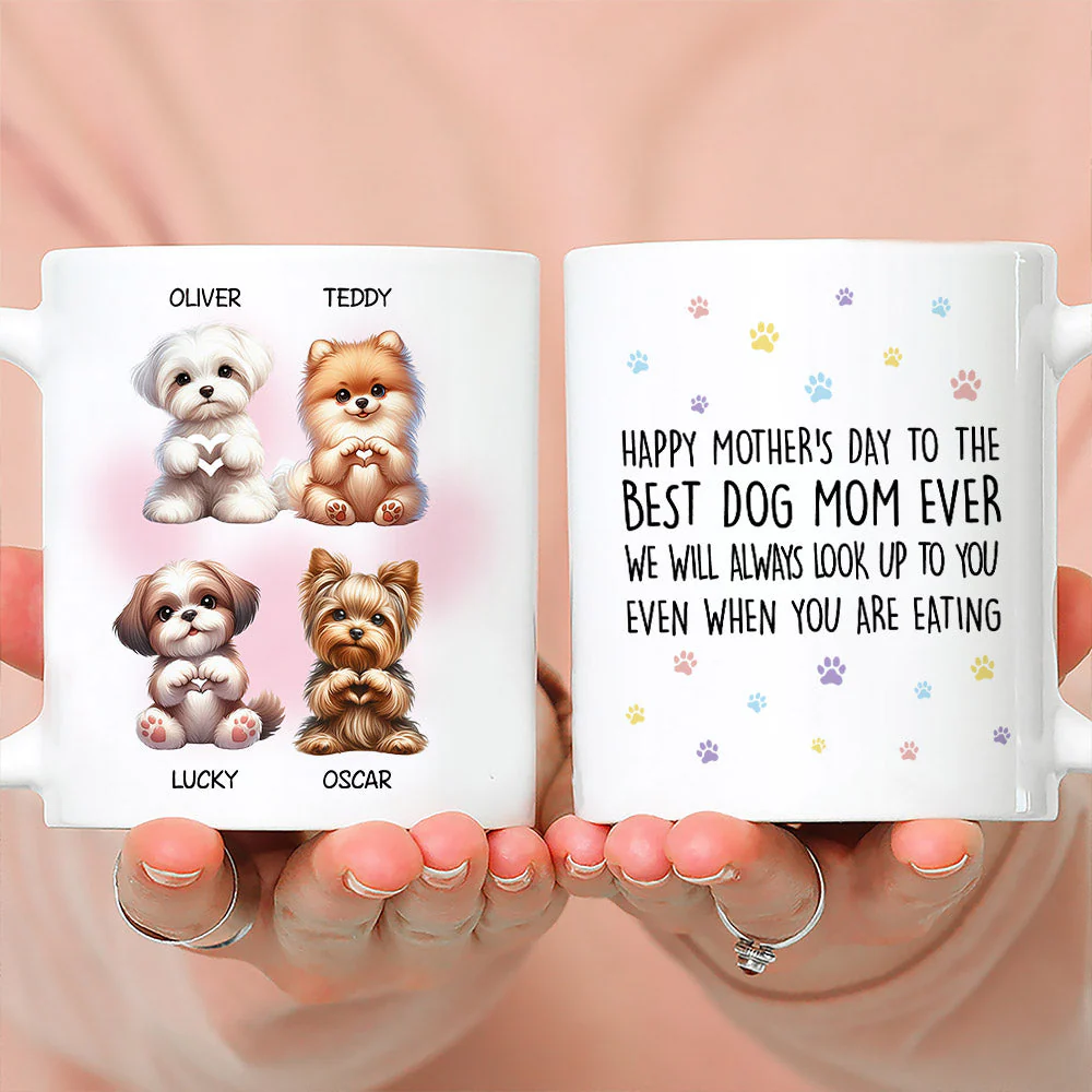 Even When Eating - Personalized Custom Coffee Mug - Image 4
