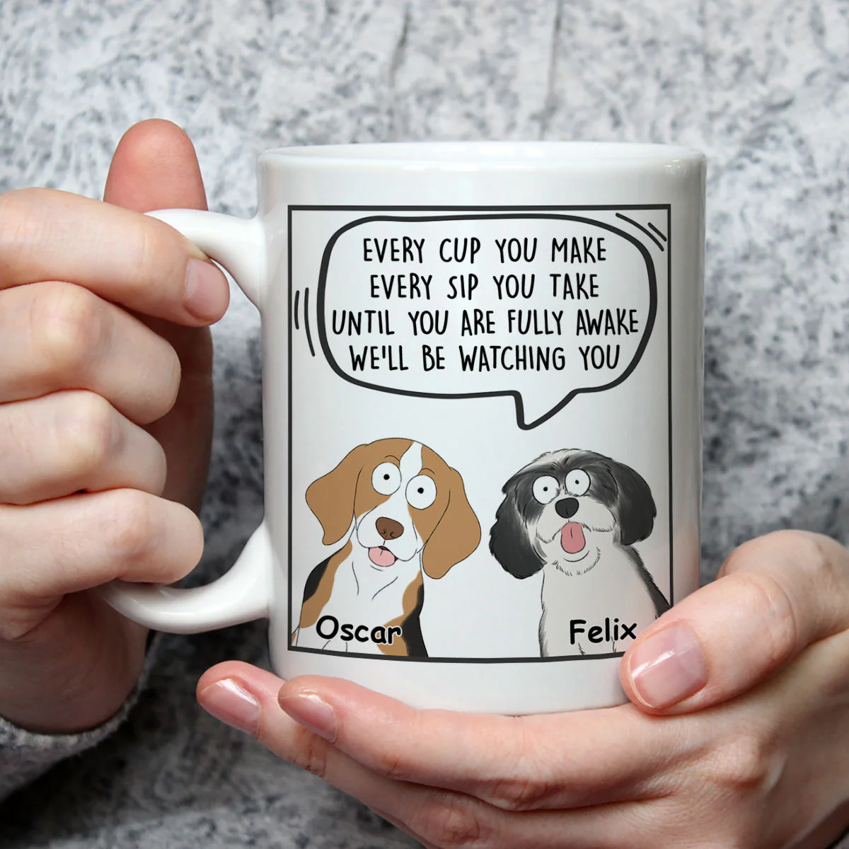 Every Cup You Make - Personalized Custom Coffee Mug - Image 2