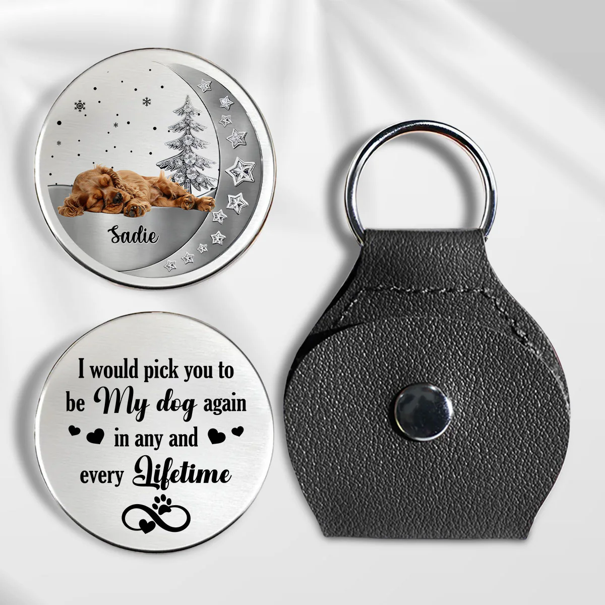 Every Lifetime Photo - Personalized Custom 3D Effect Pocket Hug
