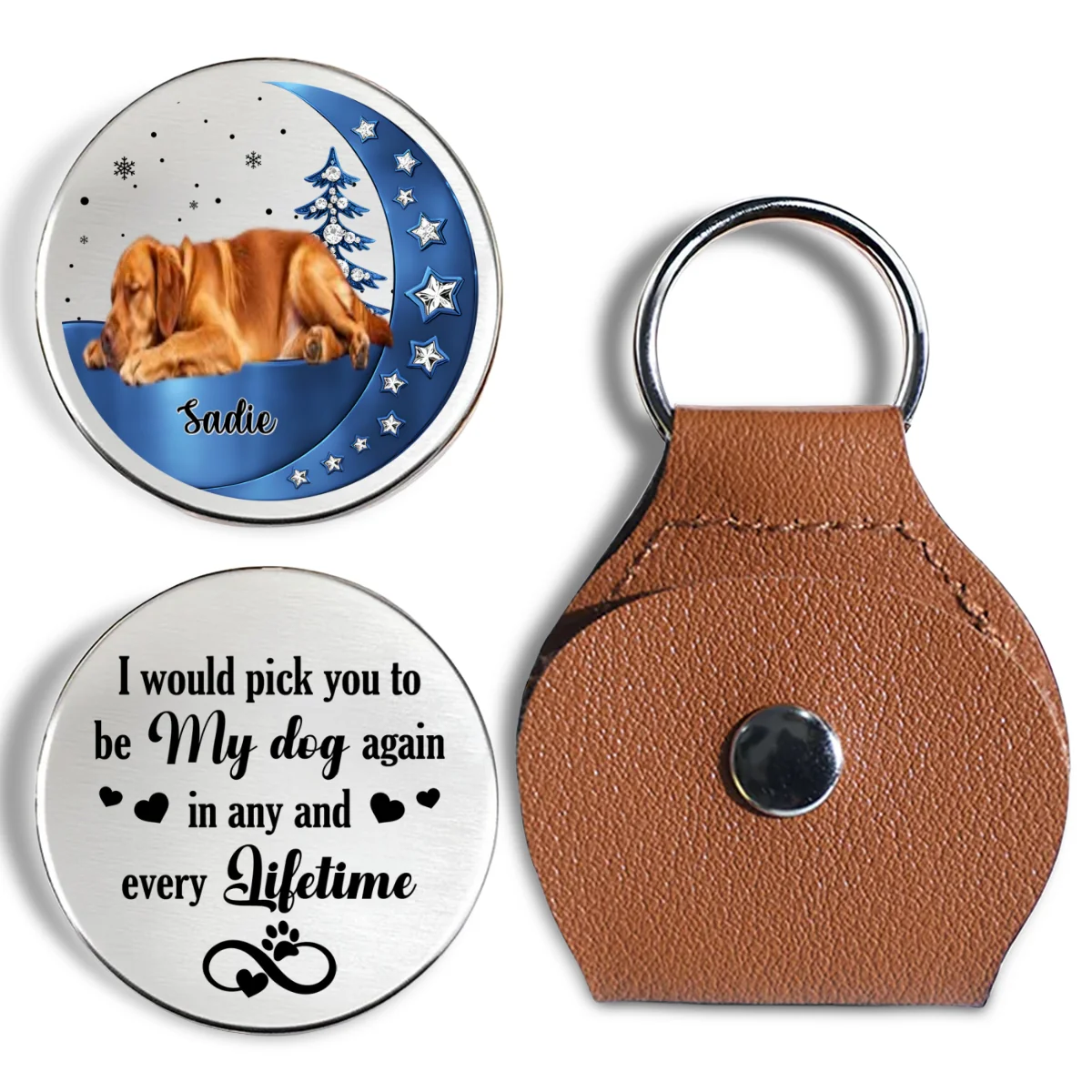 Every Lifetime Photo - Personalized Custom 3D Effect Pocket Hug - Image 2