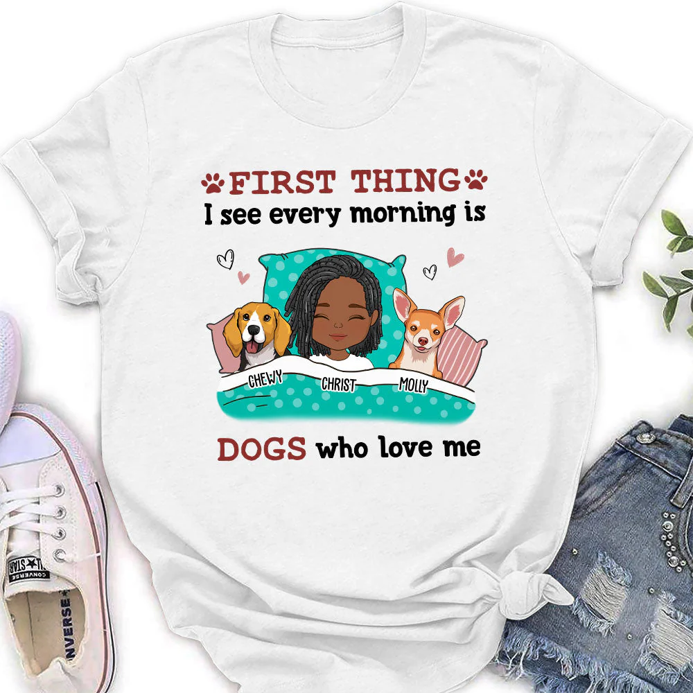 Every Morning - Personalized Custom Women's T-shirt - Image 4