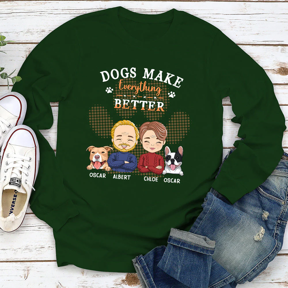 Everything Better - Personalized Custom Long Sleeve - Image 3