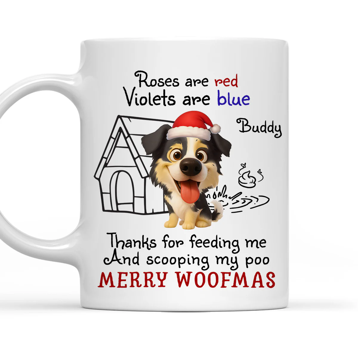 Everything Is Fine In Christmas - Personalized Custom Coffee Mug