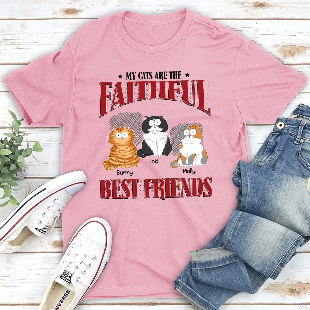 Faithful Friend - Personalized Custom Unisex T-shirt - Image 3