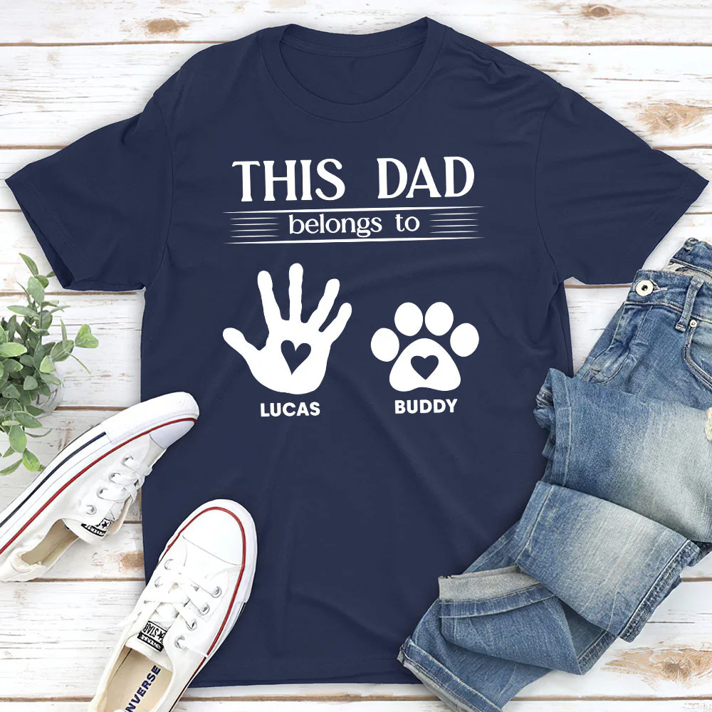 Favorite Belongs To - Personalized Custom Premium T-shirt - Image 2