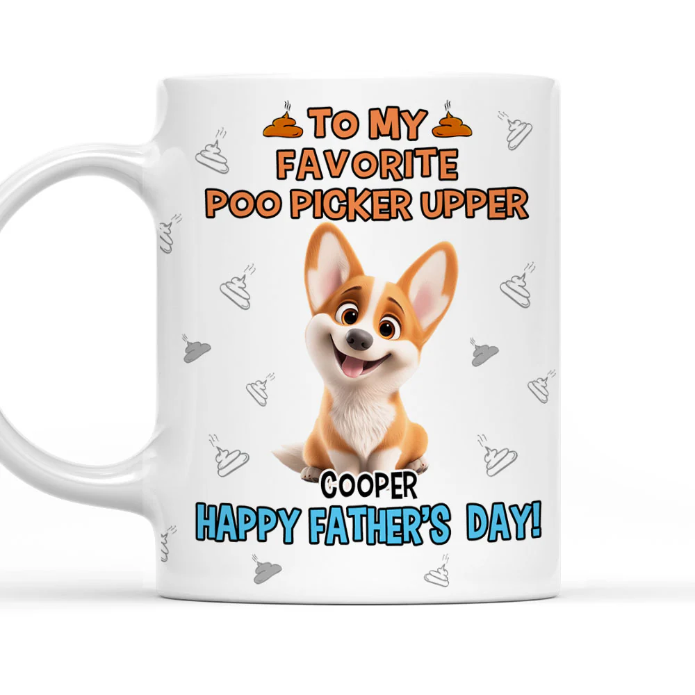 Favorite Dog Poo Picker - Personalized Custom Coffee Mug