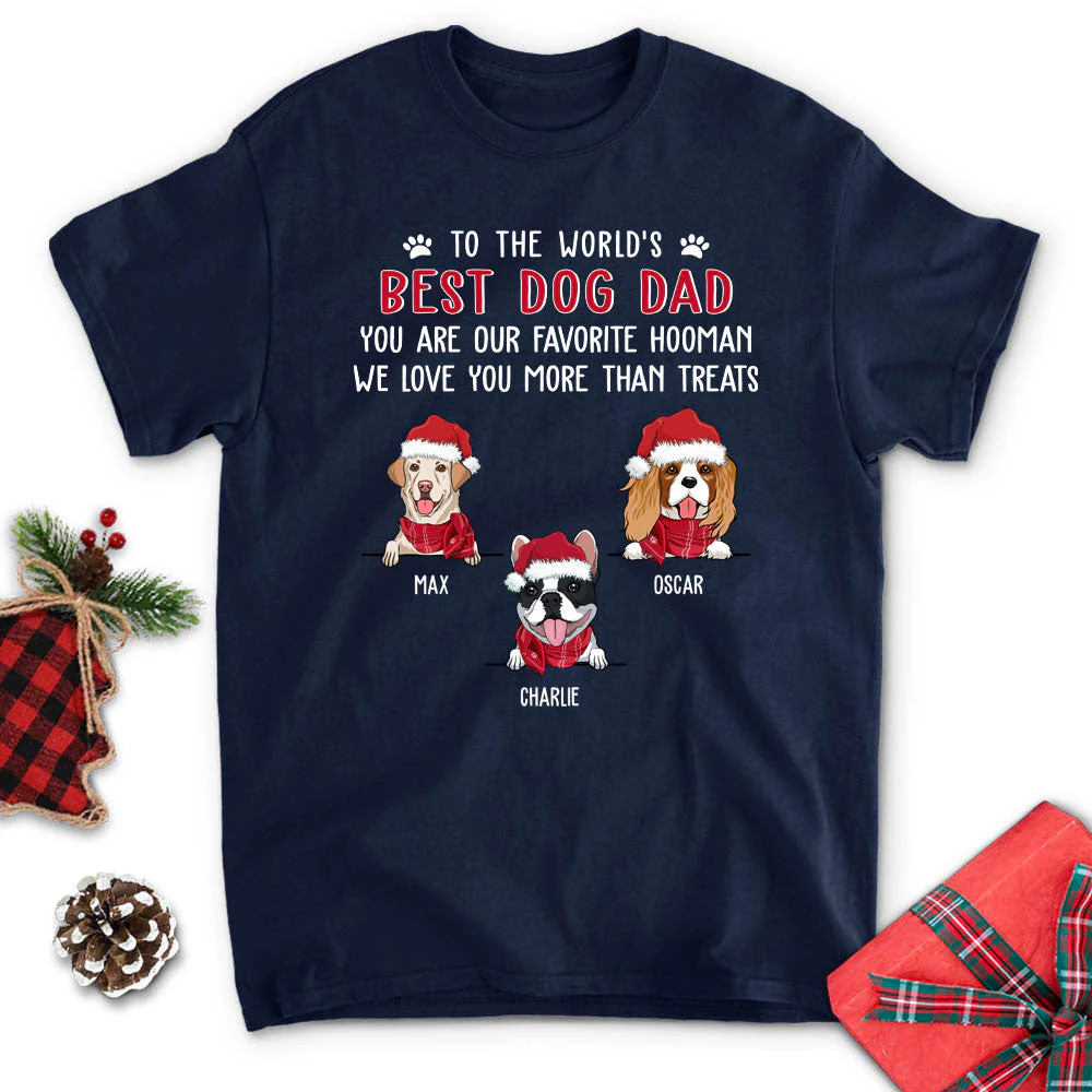 Favorite Hooman - Personalized Custom Unisex T-shirt - Image 2