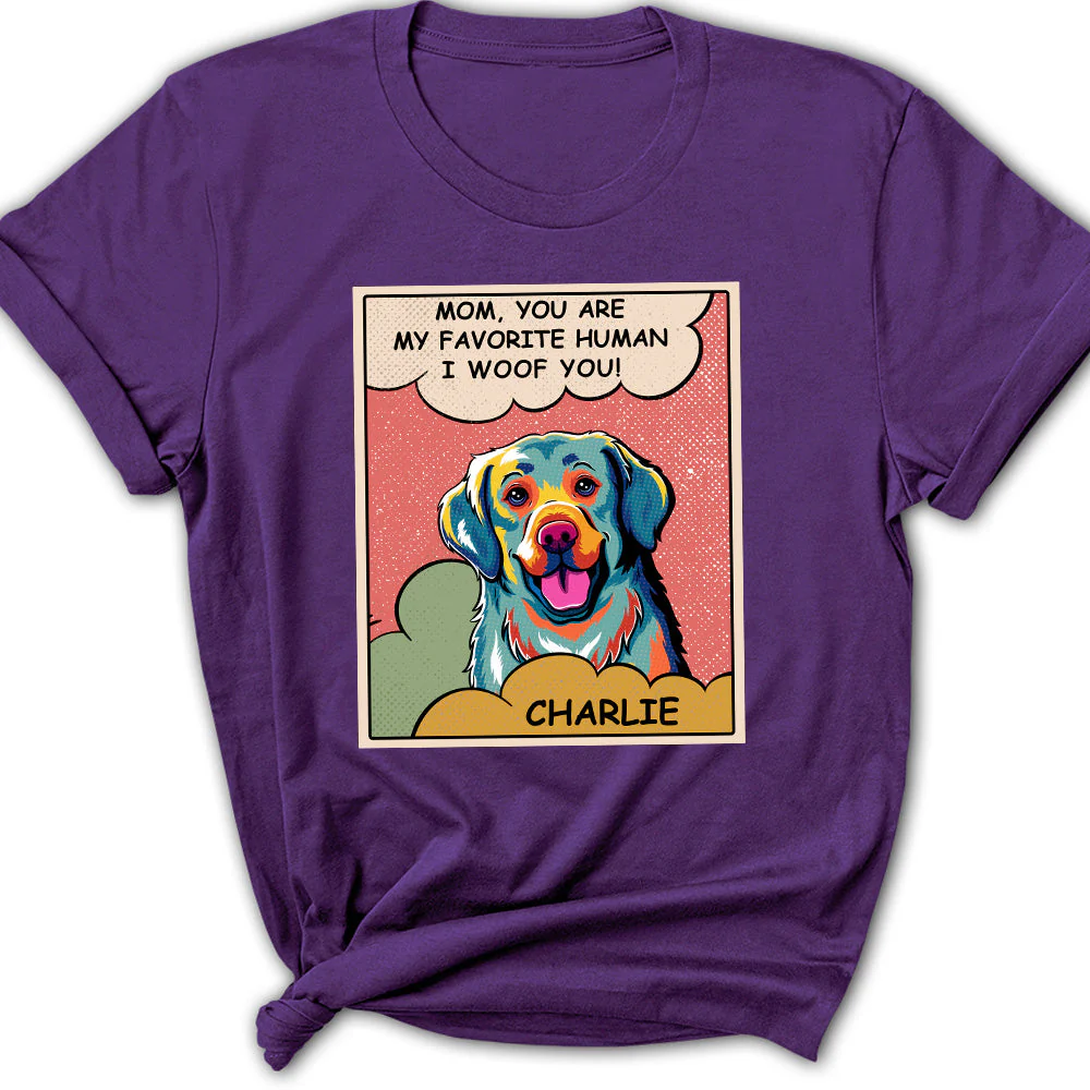 Favorite Human Being - Personalized Custom Women's T-shirt
