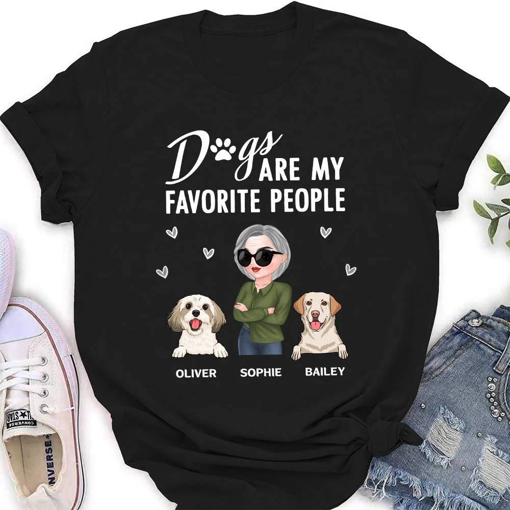 Favorite People - Personalized Custom Women's T-shirt