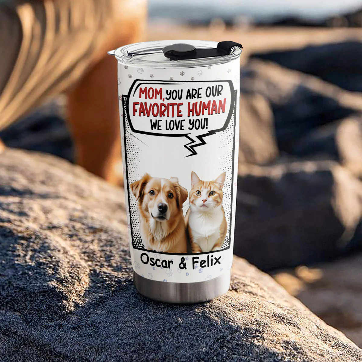 Favorite Pet Tumbler Photo- Personalized Custom Tumbler - Image 4