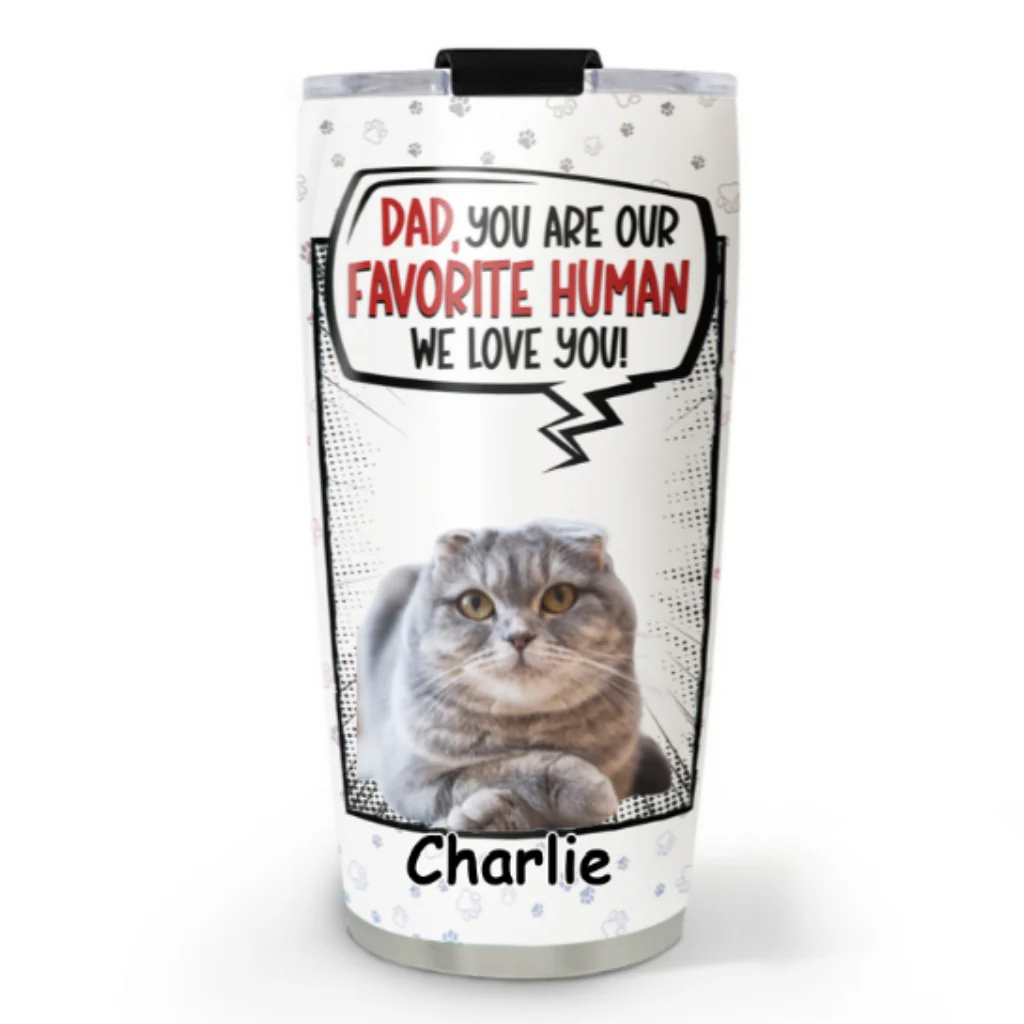 Favorite Pet Tumbler Photo- Personalized Custom Tumbler - Image 5