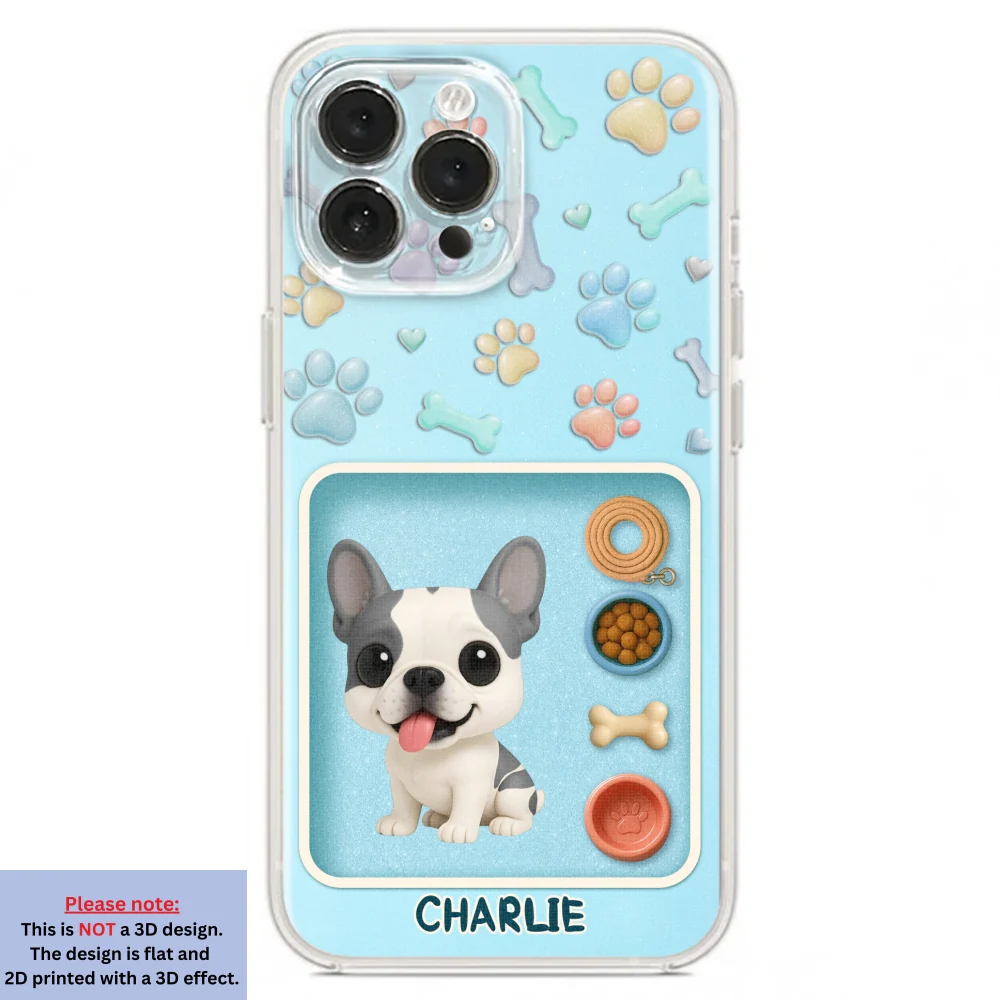 Figure Funny Dogs - Personalized Custom 3D Effect Phone Case - Image 19