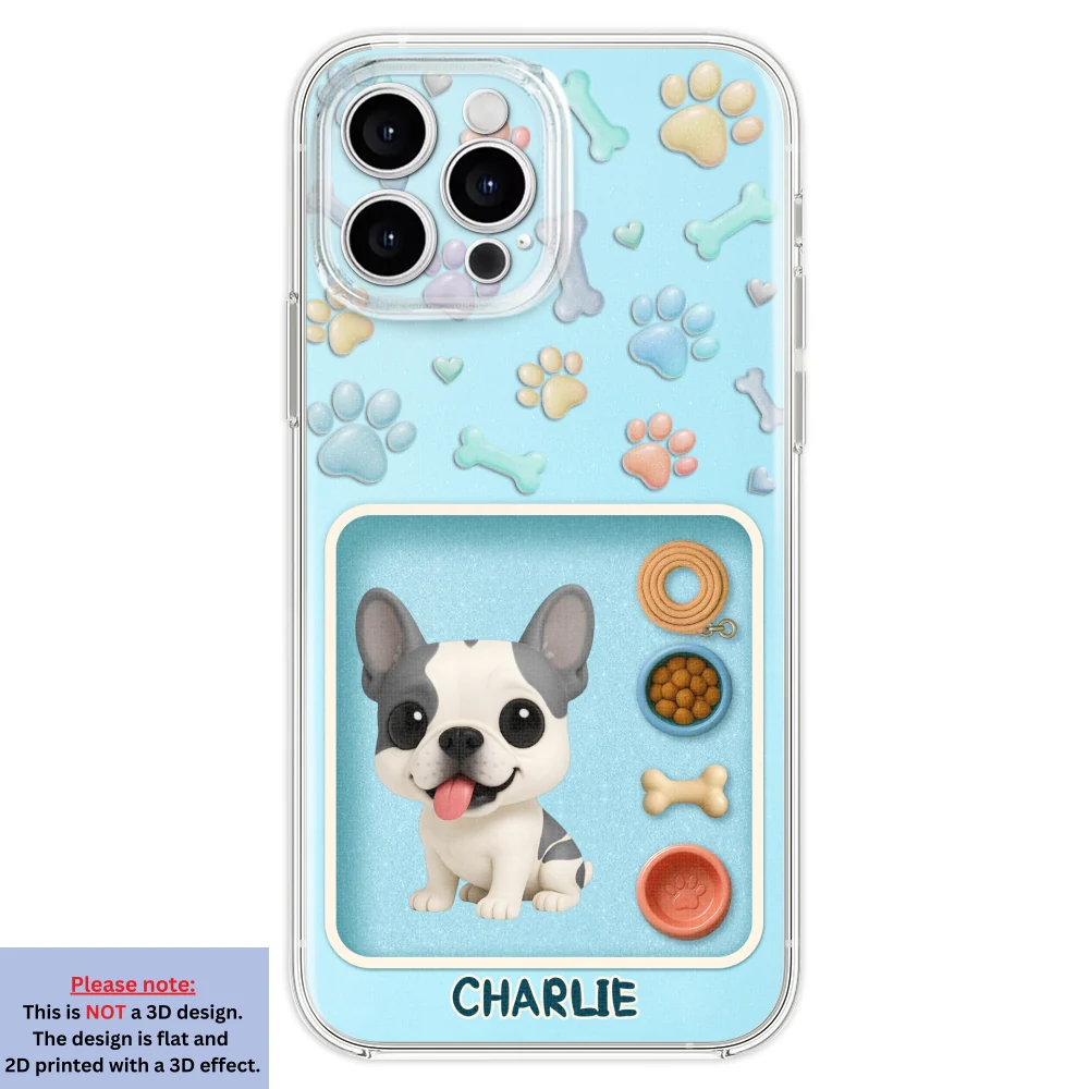 Figure Funny Dogs - Personalized Custom 3D Effect Phone Case - Image 21