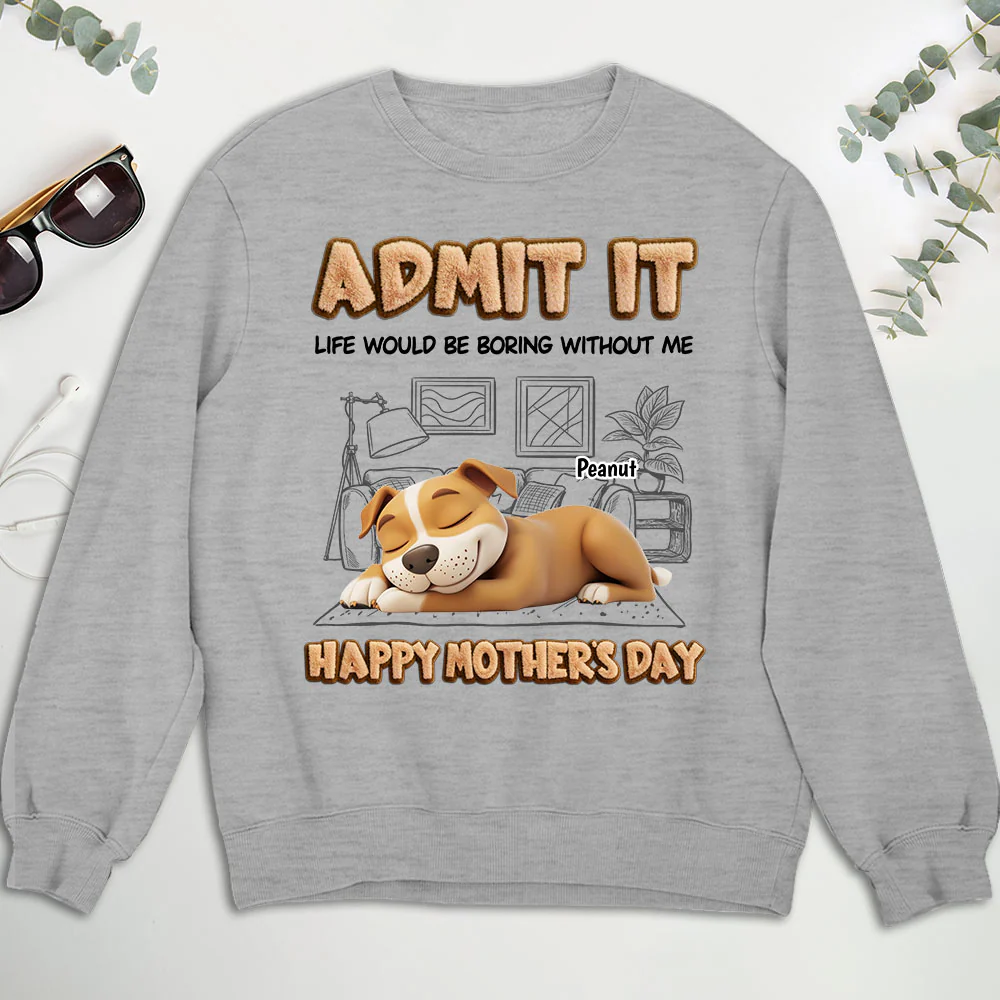 Fluffy Dog Admit It - Personalized Custom Shirt - Image 6