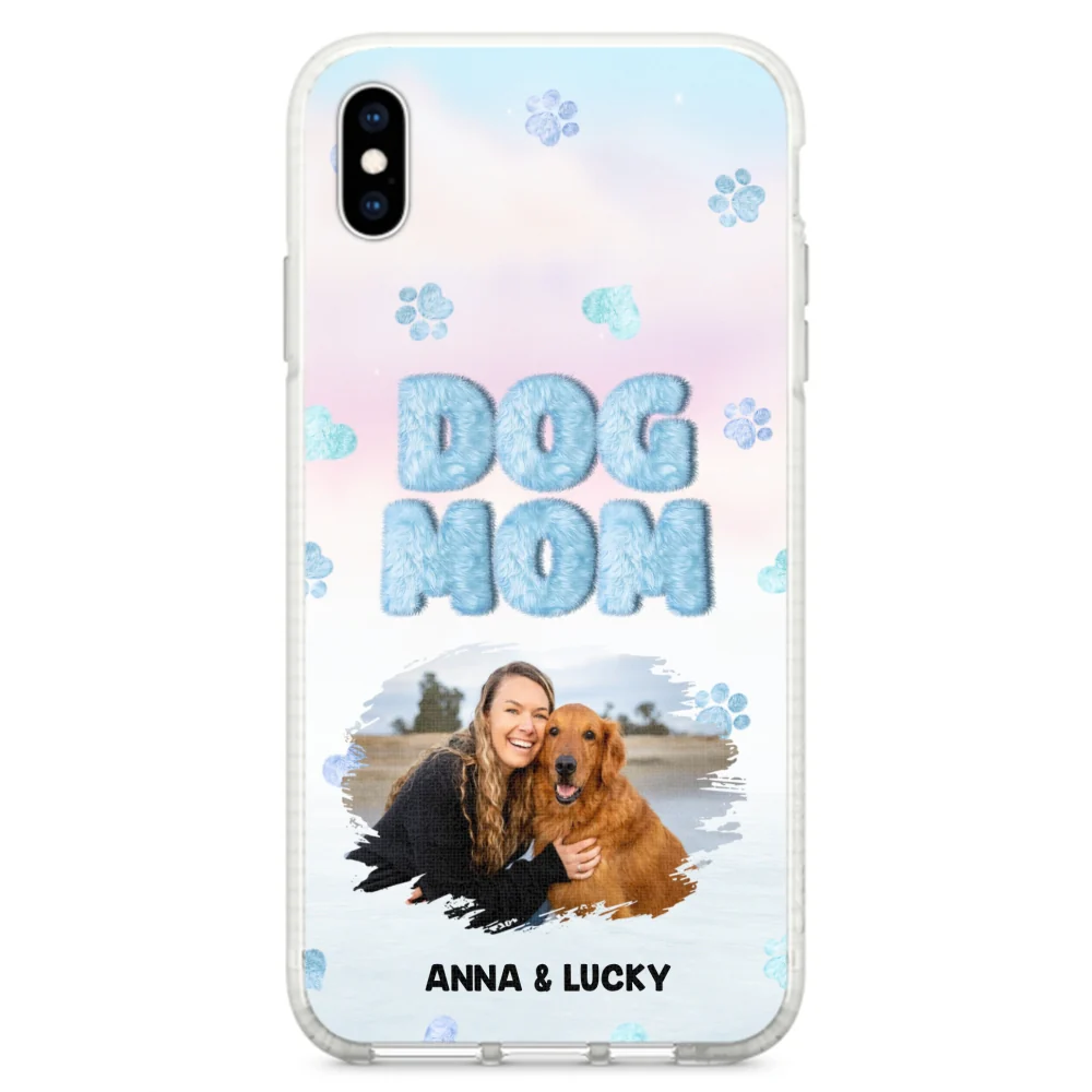 Fluffy Dog Mom Photo - Personalized Custom Phone Case - Image 22