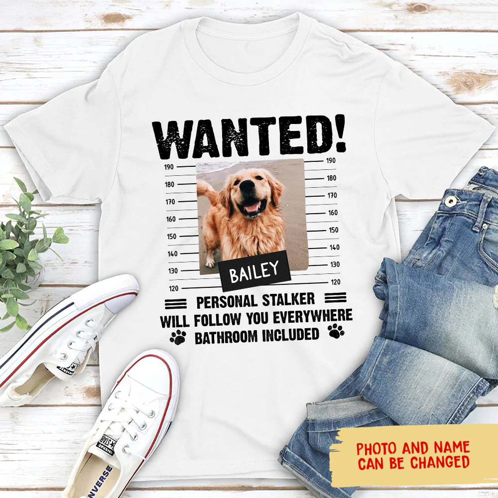 Follow You Everywhere - Personalized Custom Unisex T-shirt - Image 2