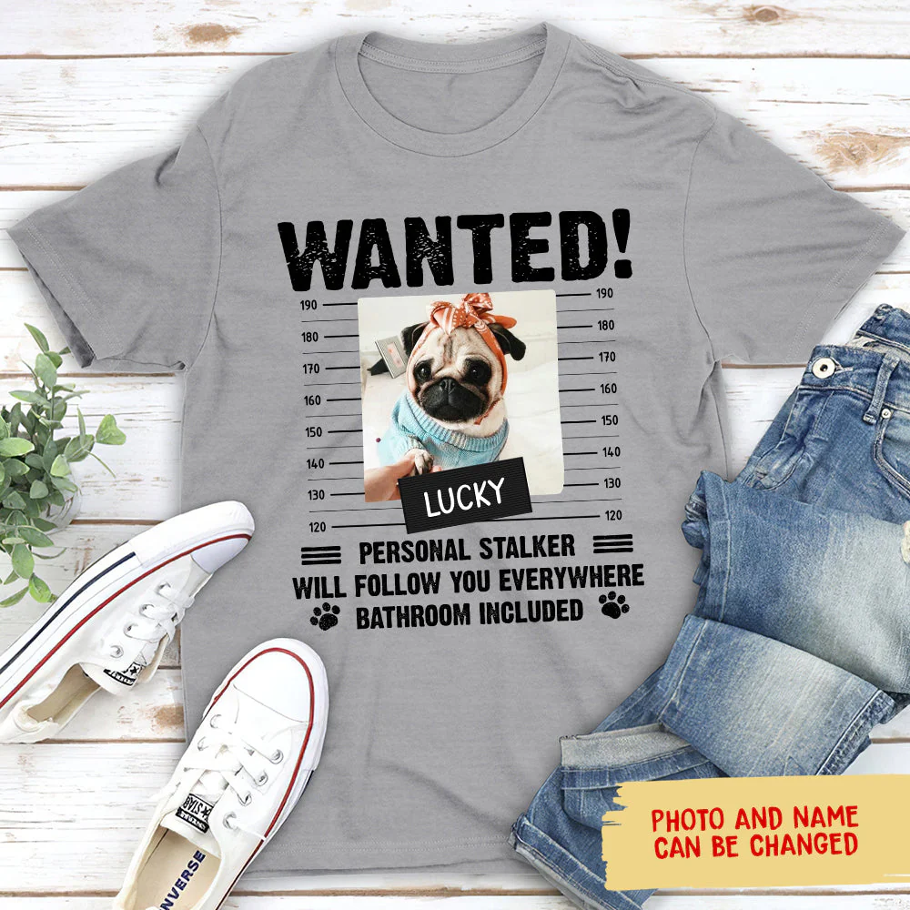 Follow You Everywhere - Personalized Custom Unisex T-shirt - Image 3