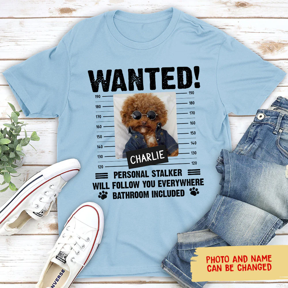 Follow You Everywhere - Personalized Custom Unisex T-shirt - Image 4
