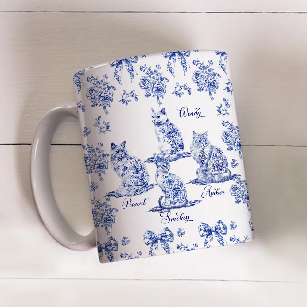 Fond Of You - Personalized Custom Coffee Mug - Image 4
