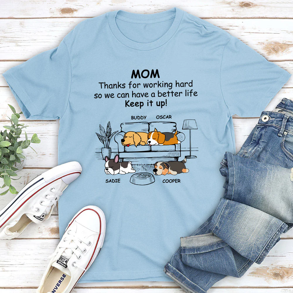 For Better Life - Personalized Custom Unisex T-shirt - Image 4