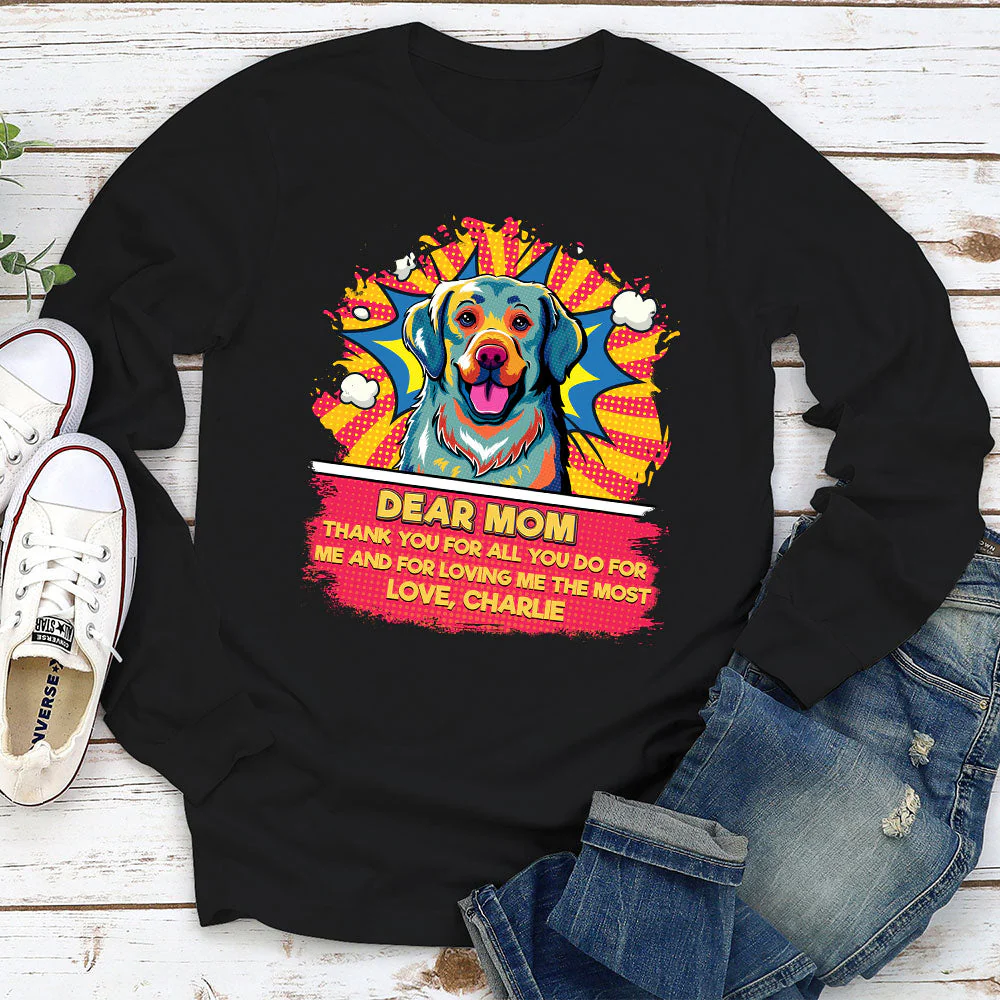 For Loving Me Most - Personalized Custom Long Sleeve T-shirt - Image 4