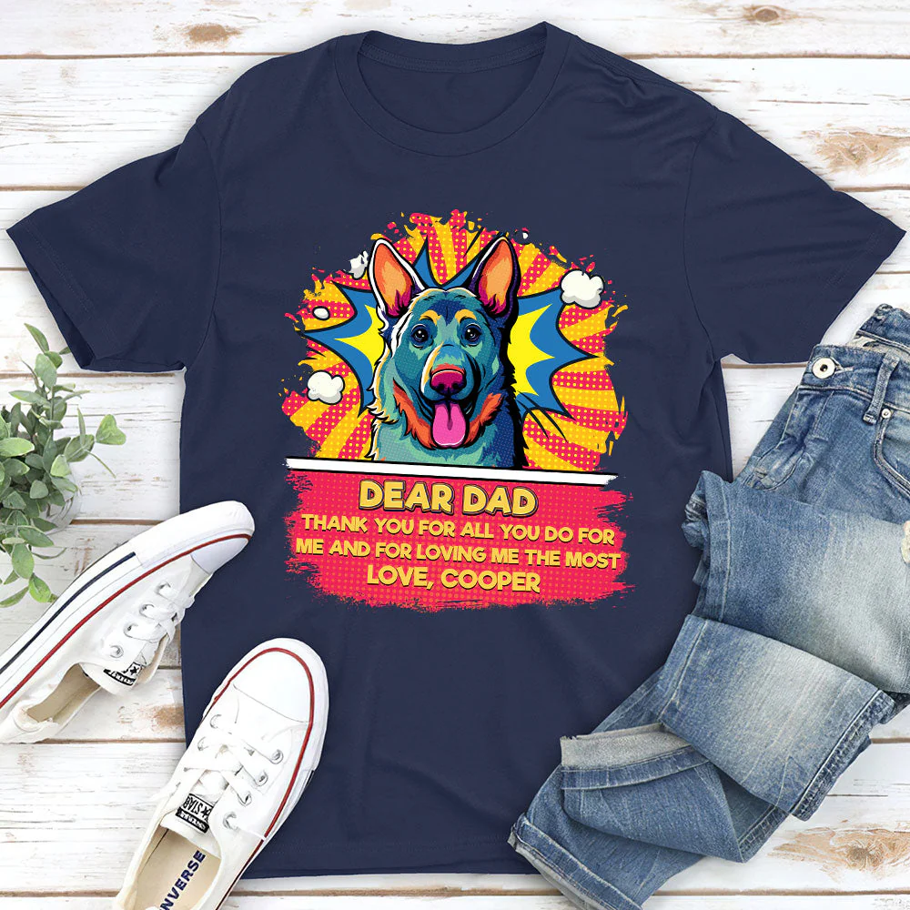 For Loving Me Most - Personalized Custom Unisex T-shirt - Image 2