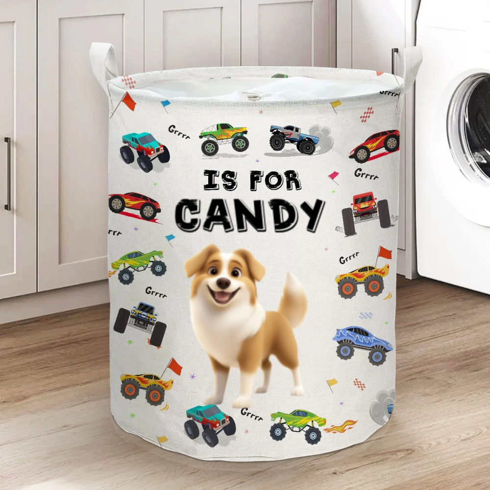 For Me Only - Personalized Custom Laundry Basket - Image 7