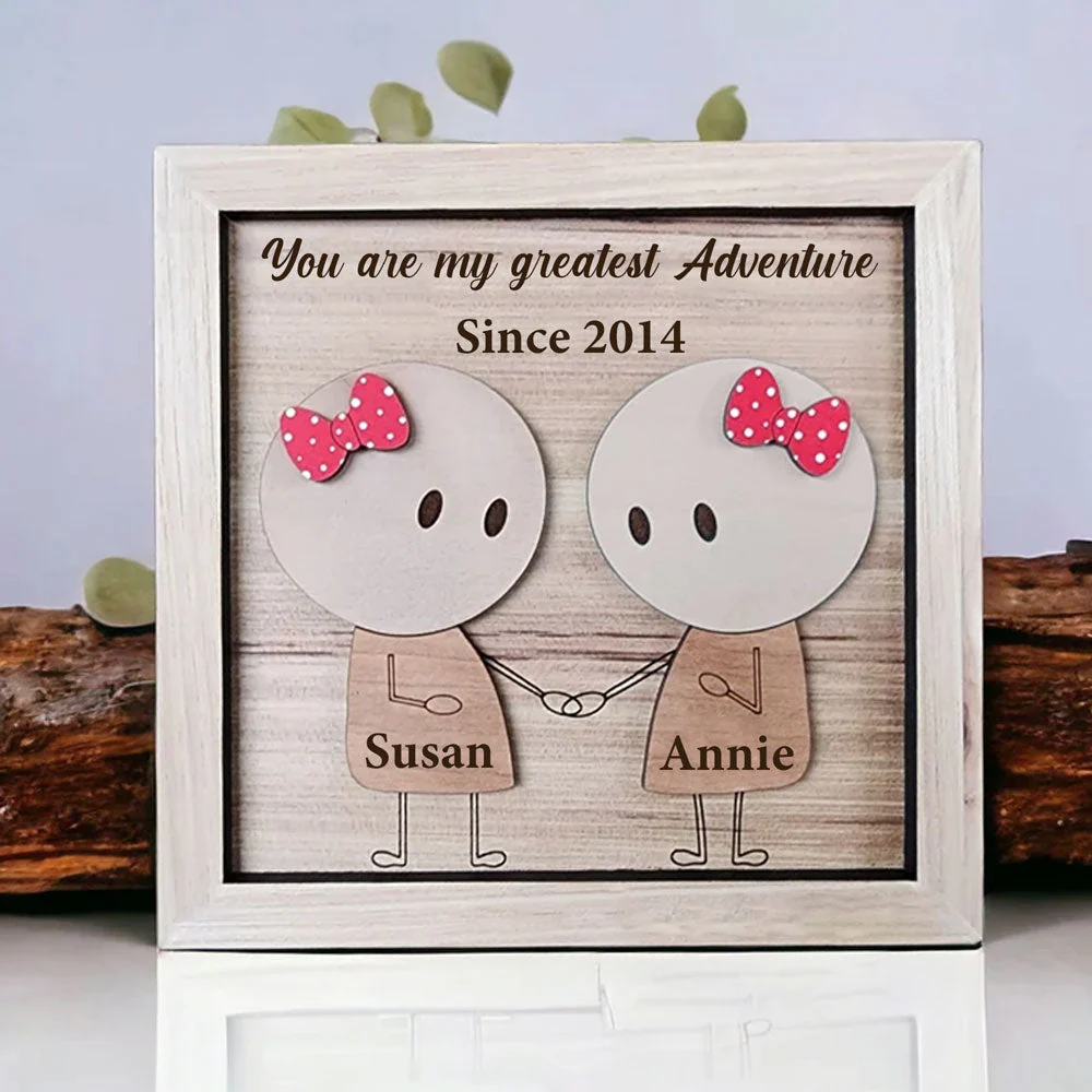 Forever & Always - Personalized Custom Wooden Sign - Image 3