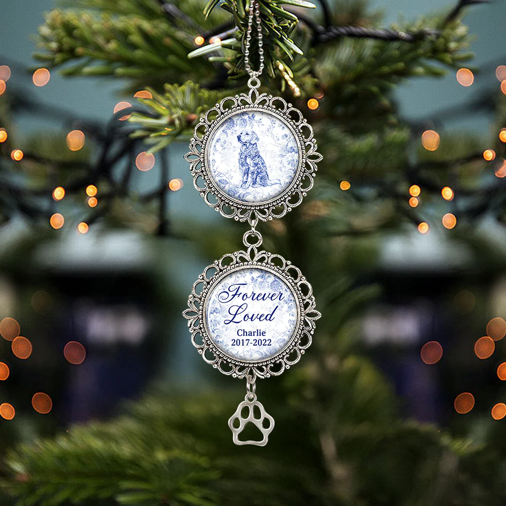 Forever Loved - Personalized Custom Charming Ornament - Image 3