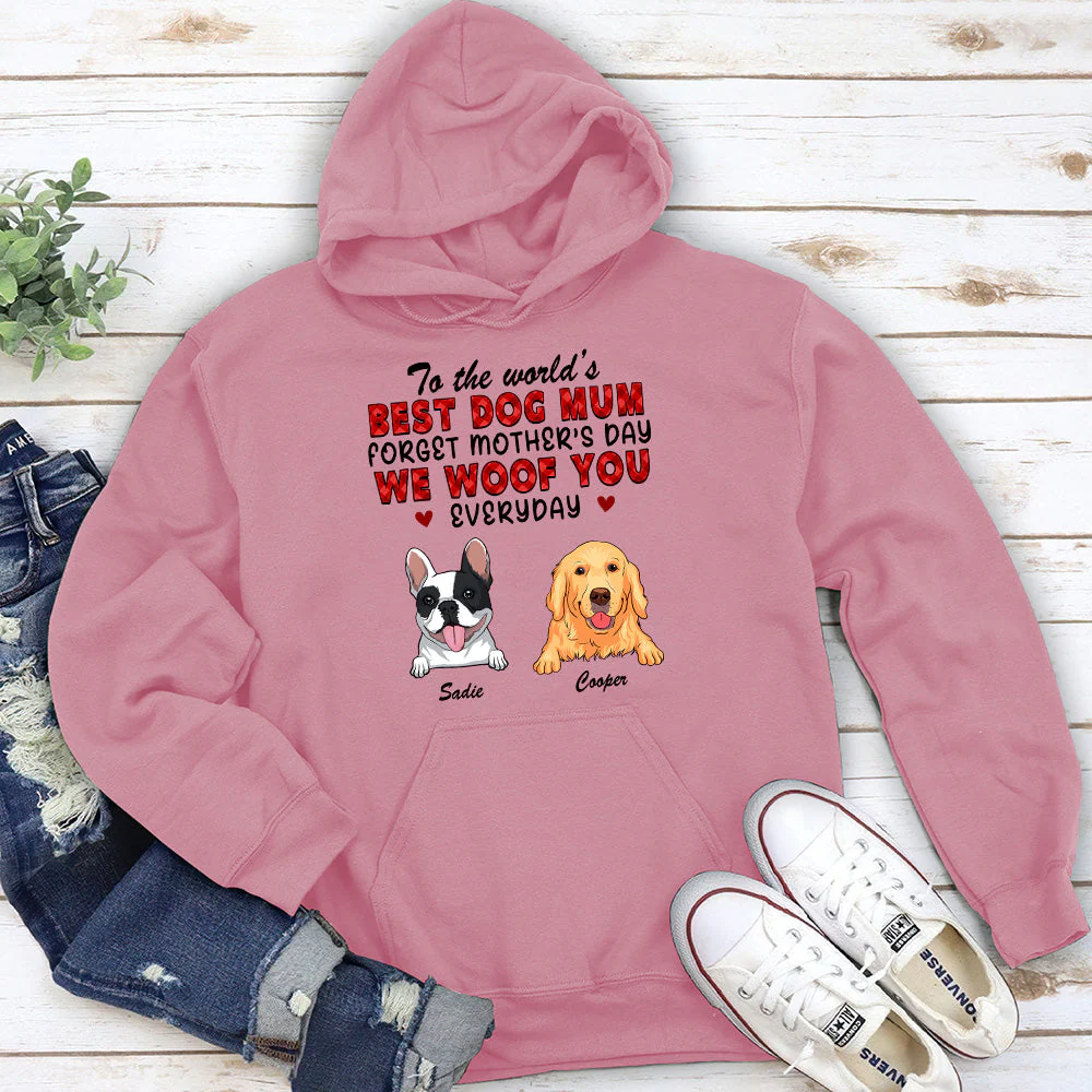 Forget Mom Day – Personalized Custom Hoodie - Image 2